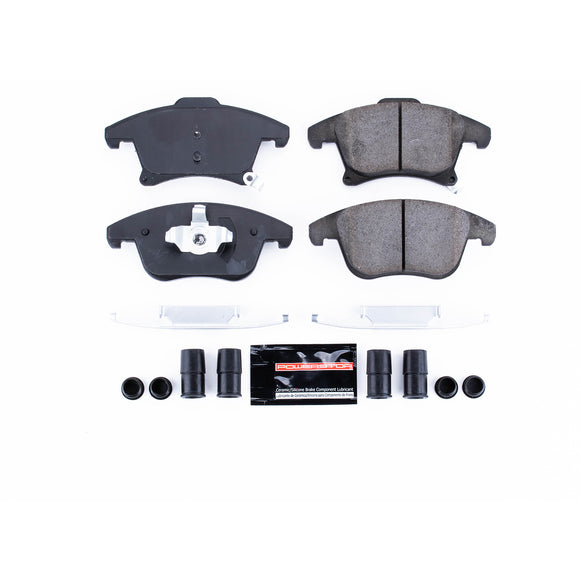 PowerStop Z23 Evolution Sport Carbon-Fiber Brake Pads With Hardware