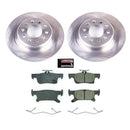 PowerStop OE Stock Replacement Low-Dust Ceramic Brake Pad and Rotor Kit