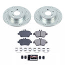 PowerStop Z23 Daily Driver Carbon-Fiber Ceramic Brake Pad and Drilled & Slotted