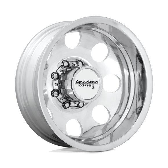 17X6 American Racing AR204 BAJA DUALLY POLISHED 8X165.1 ET-134 wheel/rim