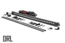 Rough Country Black Series LED Light Bar Cool White 30" Single Row