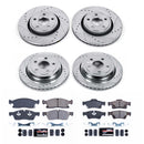 PowerStop Z23 Daily Driver Carbon-Fiber Ceramic Brake Pad and Drilled & Slotted