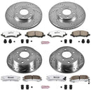 PowerStop Z26 Street Performance Ceramic Brake Pad and Drilled & Slotted Rotor K
