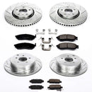 PowerStop Z23 Daily Driver Carbon-Fiber Ceramic Brake Pad and Drilled & Slotted