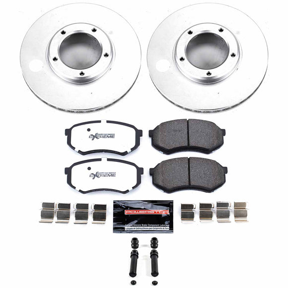 Z36 Truck & Tow Premium Carbon-Fiber Ceramic Brake Pad and Fully Coated Rotor Ki