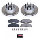 PowerStop Semi-Coated Rotor and Low-Dust Ceramic Brake Pad Kit