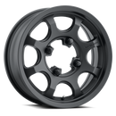 15x6 Vision 351 Ring Satin Black 4x156 ET50.6 Wheel Rim