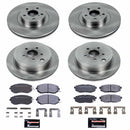 PowerStop Track Day Spec High-Performance Brake Pad and Rotor Kit