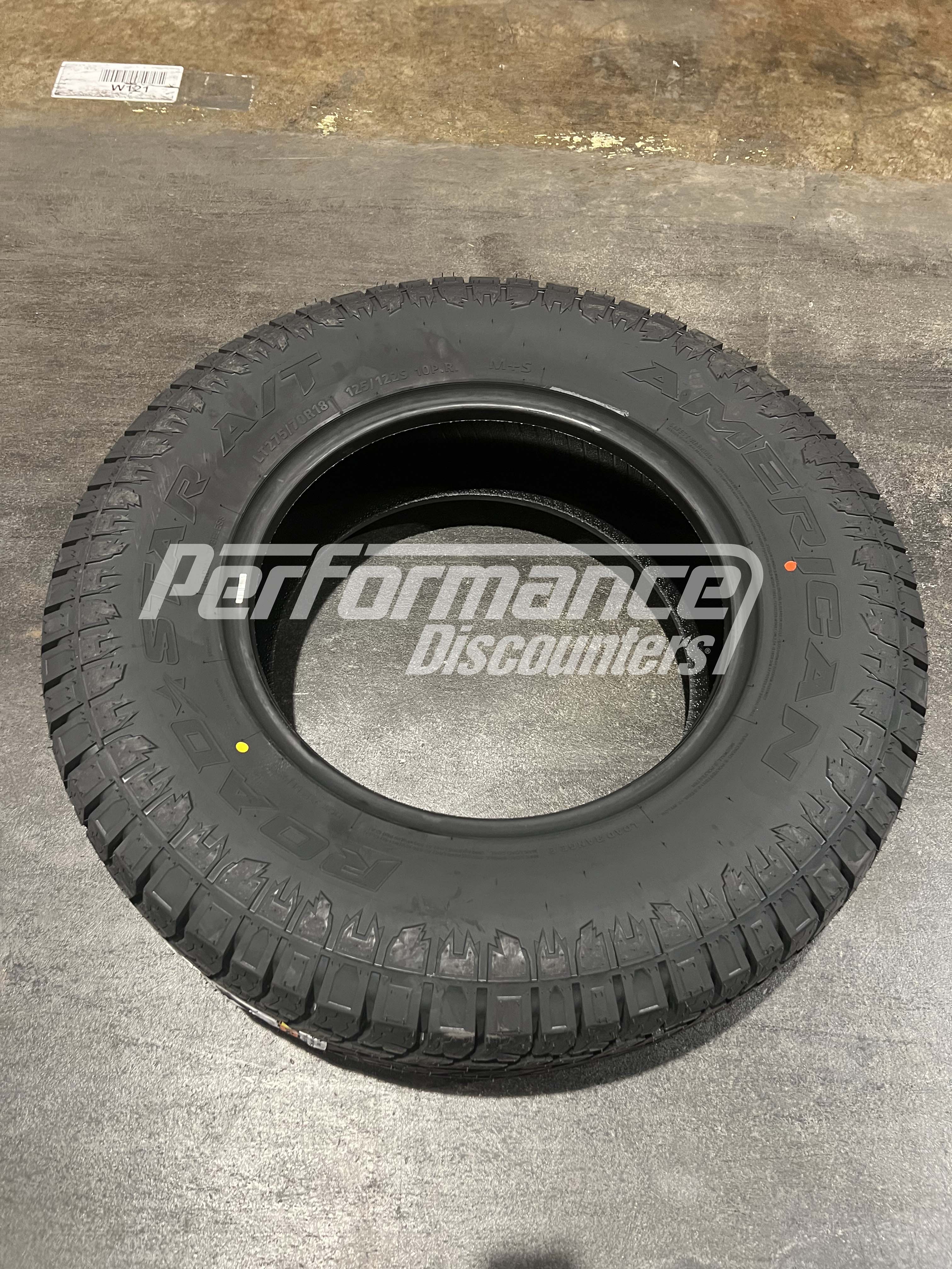 American Roadstar A/T Tire(s) 275/70R18 125S LRE BSW 275 70 18 2757018