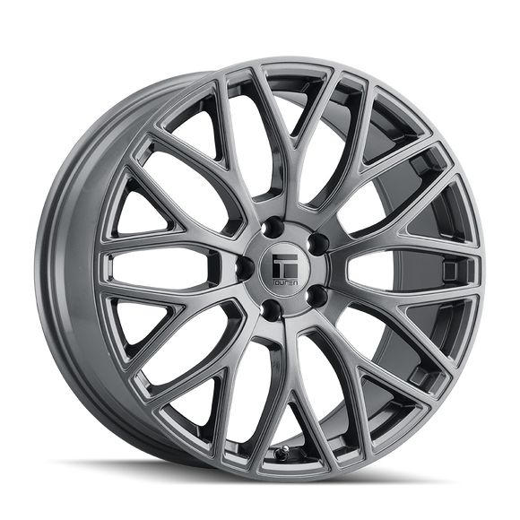 17x8 Touren TR76 Graphite 5x112 ET35 CB66.56 Wheel Rim