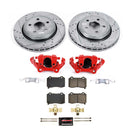 PowerStop Z23 Daily Driver Carbon-Fiber Ceramic Pads Drilled & Slotted Rotor & C