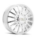 22x8.25 Cali Off-Road Summit Dually Polished/Milled  8x200 ET115 wheel/rim