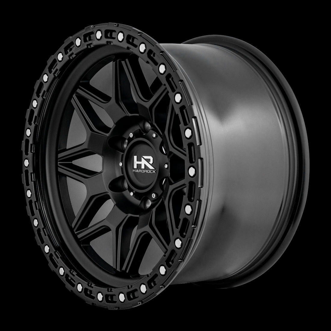 17x9 Hardrock H105 Matte Black 6x139.7 ET1 wheel/rim