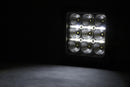 Rough Country 4" Chrome Series Square LED Cube Lights White DRL