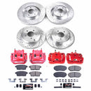 PowerStop Z23 Daily Driver Carbon-Fiber Ceramic Pads Drilled & Slotted Rotor & C