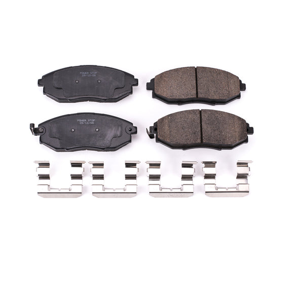 PowerStop Z17 Evolution Ceramic Brake Pads With Hardware