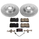 PowerStop Z23 Daily Driver Carbon-Fiber Ceramic Brake Pad and Drilled & Slotted