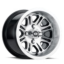 14x7 Vision 547 Spirit Black Mirror Machined Face 4x110 ET2.5 Wheel Rim