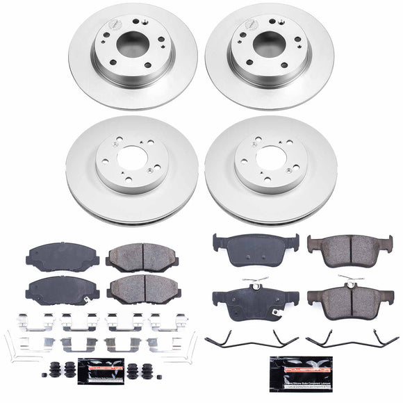 Z23 Daily Driver Premium Carbon-Fiber Ceramic Brake Pad and Fully Coated Rotor K