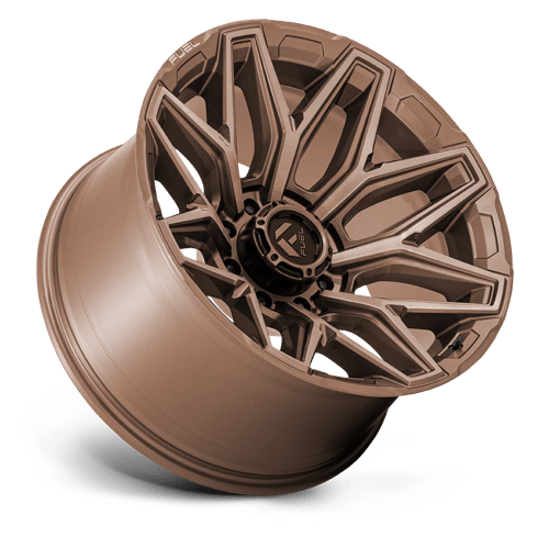 20x9 Fuel Off-Road Flux Platinum Bronze 8x180 ET1 CB124.2 Wheel Rim