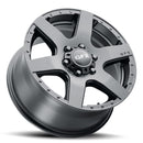 17x8 G-FX MV1 Matte Black 6x130 ET60 wheel/rim-2