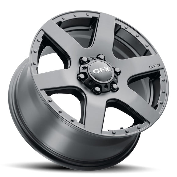 17x8 G-FX MV1 Matte Black 6x130 ET60 wheel/rim