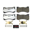 PowerStop Z36 Truck And Tow Carbon-Fiber Ceramic Brake Pads With Hardware
