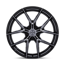 20x11 Niche NC279 Prodigy 5 Gloss Black Dark Tinted Clear 5x120 ET50 Wheel