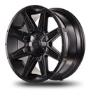 20x9 Mudder Trucker MT404 Deviant Black 5x127 5x5 5x135 ET12 Wheel Rim