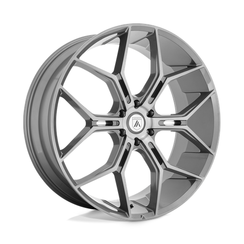 22x9.5 Asanti ABL-38 Monarch Truck Titanium Brushed 6x135 ET38 Wheel