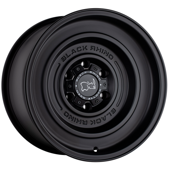 SOLID 17X9.5 5/127 ET-18 CB71.6 MATTE BLACK