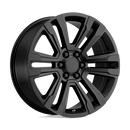 22X9 Performance Replicas PR182 Satin Black 6X139.7 6X5.5 ET24 Wheel Rim-2