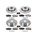 PowerStop Z23 Daily Driver Carbon-Fiber Ceramic Brake Pad and Drilled & Slotted