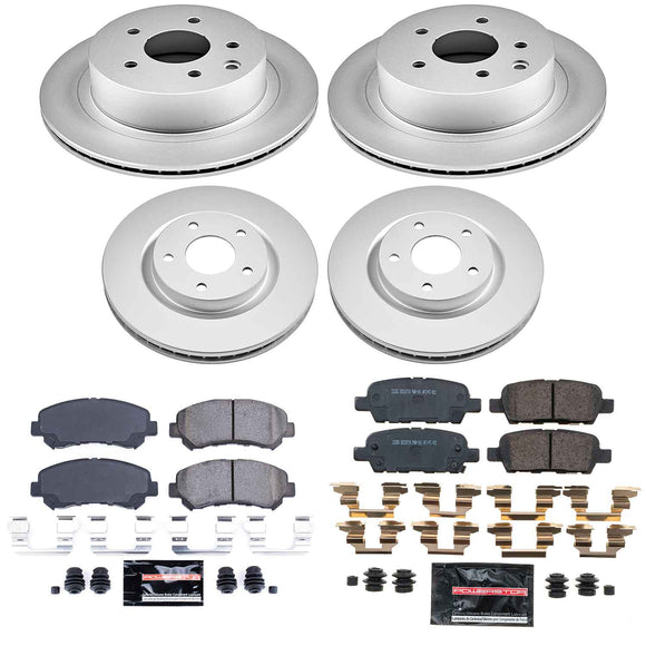 Z23 Daily Driver Premium Carbon-Fiber Ceramic Brake Pad and Fully Coated Rotor K