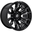 18X9 Fuel D673 Blitz Gloss Black Milled 6X139.7 ET1 wheel/rim-3