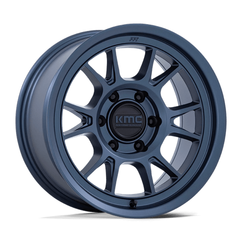 17X8.5 KMC KM729 Range Metallic Blue 5x127 ET-10 Wheel Rim