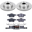 PowerStop Track Day Spec High-Performance Brake Pad and Rotor Kit