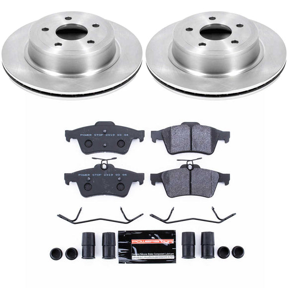 PowerStop Track Day Spec High-Performance Brake Pad and Rotor Kit