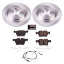 PowerStop OE Stock Replacement Low-Dust Ceramic Brake Pad and Rotor Kit