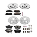 PowerStop Z23 Daily Driver Carbon-Fiber Ceramic Brake Pad and Drilled & Slotted