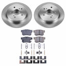 PowerStop OE Stock Replacement Low-Dust Ceramic Brake Pad and Rotor Kit