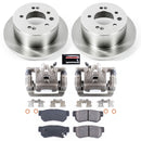PowerStop OE Stock Replacement Low-Dust Ceramic Brake Pad, Rotor and Caliper Kit