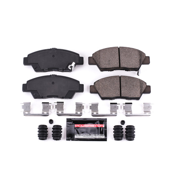 PowerStop Z23 Evolution Sport Carbon-Fiber Brake Pads With Hardware
