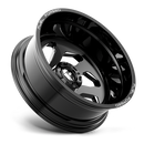 20X8.25 Fuel MONO DD39 FF39D Gloss Black Milled 8X200 ET-202 wheel/rim