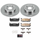 PowerStop OE Stock Replacement Low-Dust Ceramic Brake Pad and Rotor Kit