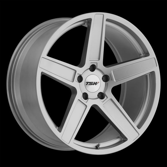 17x8 TSW Ascent Matte Titanium Silver Wheel/Rim 5X114.3 5-114.3 ET40 17-8