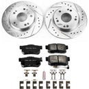 PowerStop Z23 Daily Driver Carbon-Fiber Ceramic Brake Pad and Drilled & Slotted