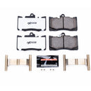 PowerStop Z26 Street Performance Carbon-Fiber Ceramic Brake Pads With Hardware