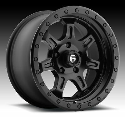 17X8.5 Fuel D572 JM2 Matte Black 5X127 ET-6 wheel/rim