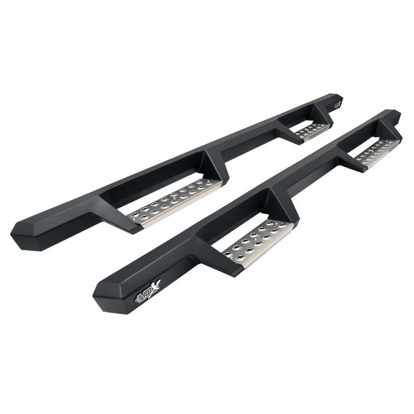 Westin HDX Stainless Drop Nerf Step Bars Textured Black 56-127852